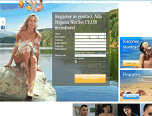 Tablet Screenshot of bojana-nudist.com